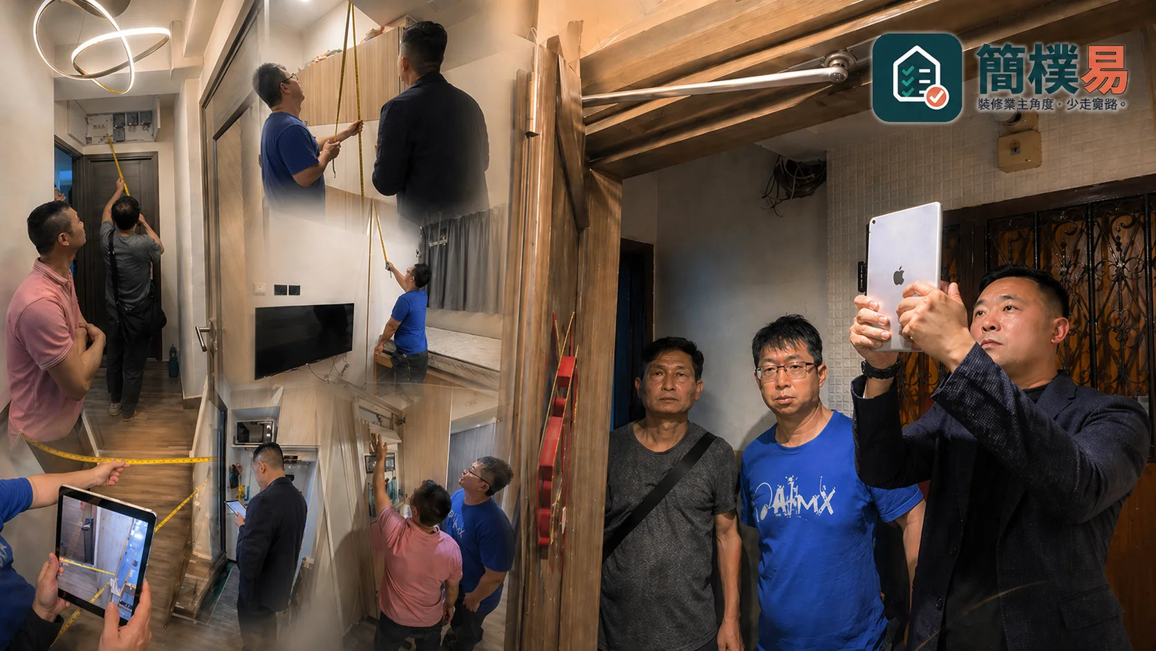 簡樸房 8 項標準初步檢視示意圖